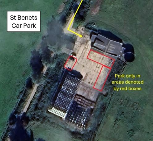 Parking at St Benets